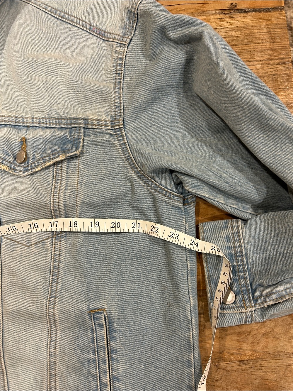 Universal Thread Light Blue Denim Jacket - Picture 5 of 8